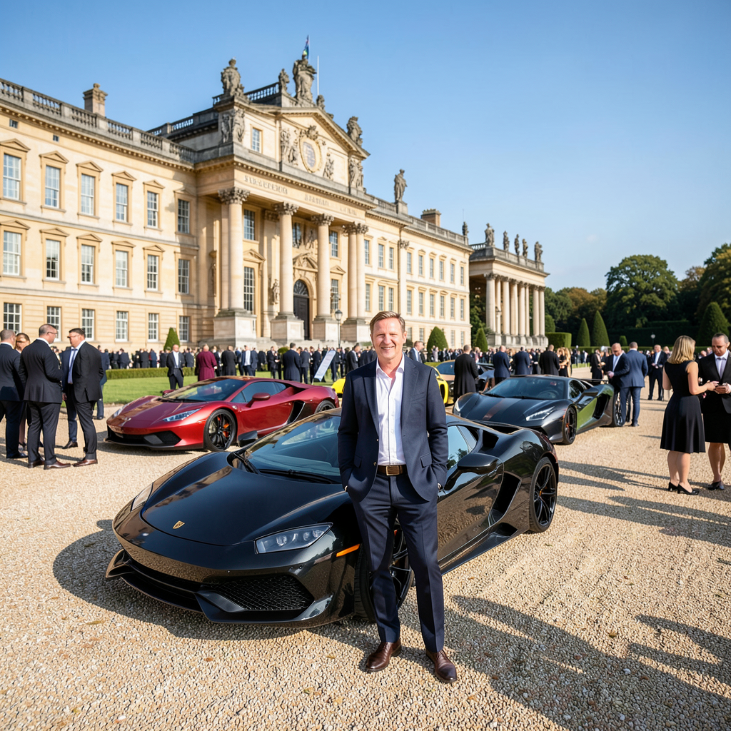 Richard Hammond guest of honour at Blenheim Palace Supercar Saturday